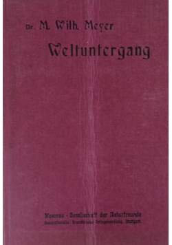 Weltuntergang,1905r.