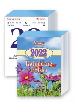 Kalendarz 2022 Nowy Kalendarz Polski KASTOR