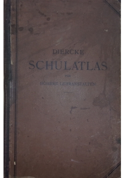Diercke Schulatlas fur hohere lehranstalten