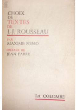 Choix de Textes