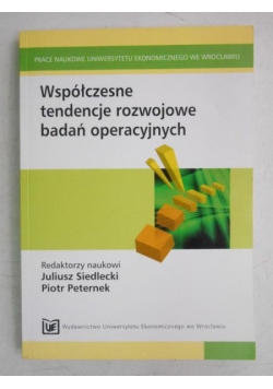 Współczesne tendencje rozwojowe badań operacyjnych