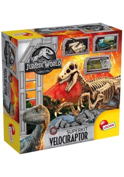 Jurassic World szkielet Velociraptora