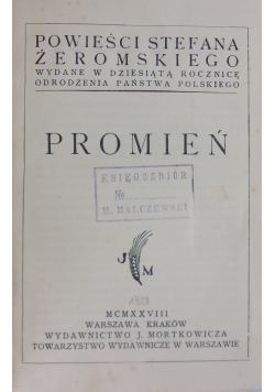 Promień, 1928 r.