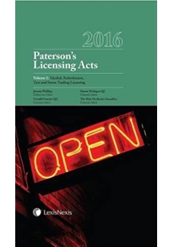 Patersons Licensing Acts