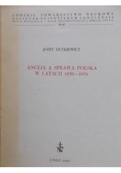 Anglia a sprawa polska w latach 1830-1831