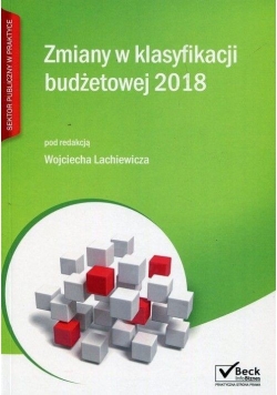 Zmiany w klasyfikacji budżetowej 2018 r.