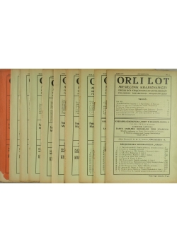 Orli lot .Miesięcznik Krajoznawczy ,Nr 1 do 10 ,1933 r.