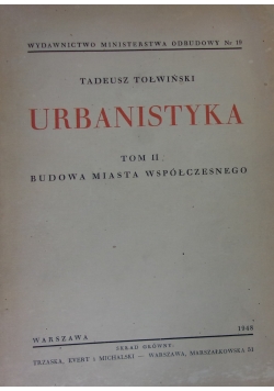 Urbanistyka, tom II, 1937 r.