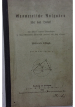 Geometrische aufgaben, 1904 r.