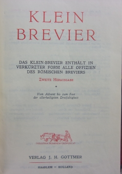 Klein Brevier