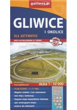 Mapa dla aktywnych - Gliwice i okolice 1:50 000