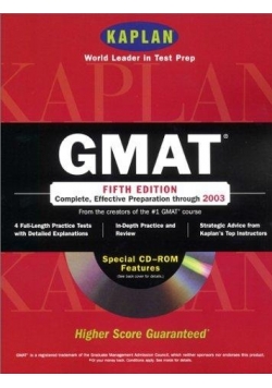 Kaplan Gmat fifth edition