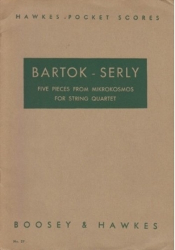 Five pieces from Mikrokosmos for string quartet
