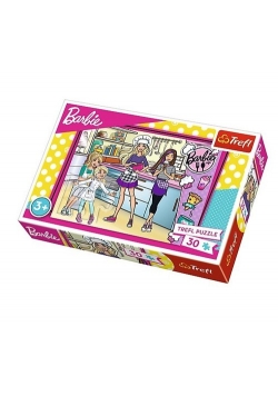 Puzzle Barbie Wspólne gotowanie 30
