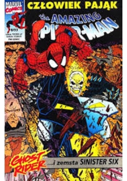 Człowiek pająk The Amazing Spider Man Nr 8 Ghost Rider i zemsta Sinister Six