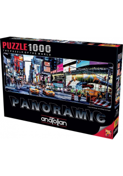 Puzzle 1000 Panorama Nowy York, Time Square