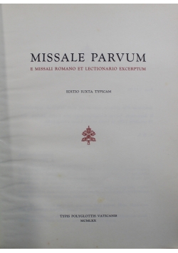 Missale Parvum