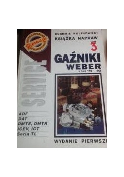 Książka napraw gaźników Weber, Tom 3