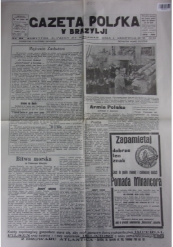 Gazeta Polska w Brazylji. Nr 22, reprint 1941 r.