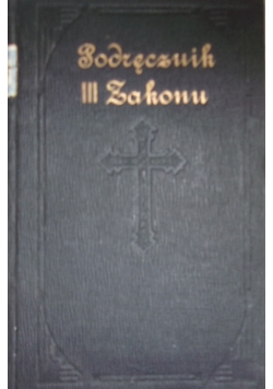 Podręcznik III Zakonu, 1907 r.