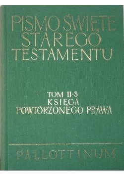 Pismo Święte Starego Testamentu ,Tom II-3