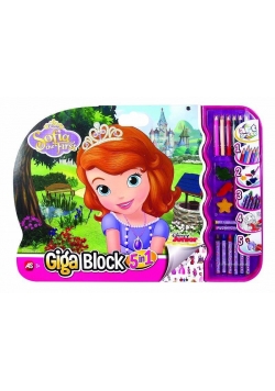 Giga Block - Zestaw dla artysty 5w1 - Zosia