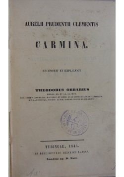 Carmina, 1845 r.