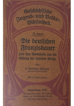 Die deutschen Franziskaner, 1907 r.