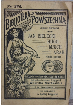 Powieści poetyckie, około 1901 r.