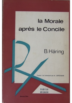 La Morale apres le Concile