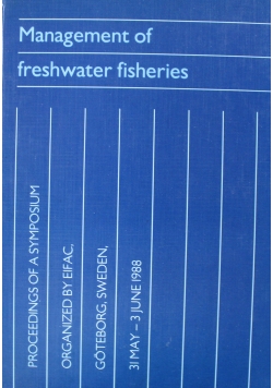 Management of freshwater fisheries