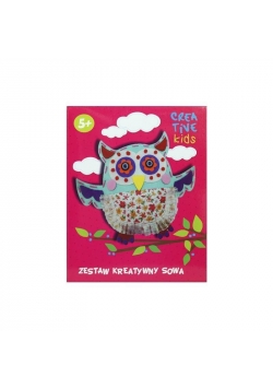 Zestaw kreatywny Sowa CREATIVE KIDS