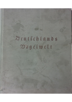Deutschlands vogelwelt, 1937 r.