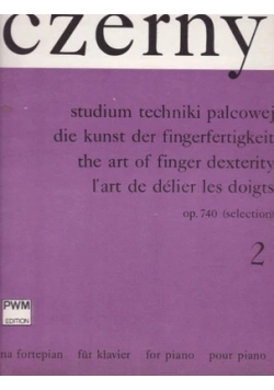 Studium techniki palcowej 2