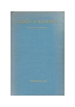 Lenin o książce