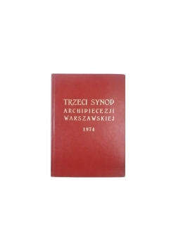 Trzeci synod archidiecezji Warszawskiej 1974