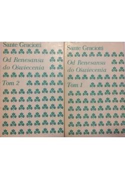 Od renesansu do oświecenia tom 1 i 2
