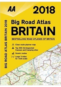 2018 Big Road Atlas Britain