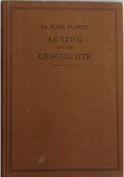 Auszug aus der Geschichte, 1936 r.