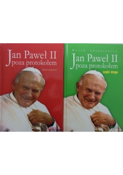Jan Paweł II poza protokołem , 2 tomy
