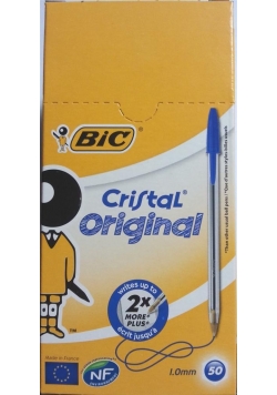 Długopis Cristal Original niebieski (50szt) BIC