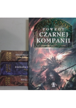 Czarna kompania, zestaw 4 książek