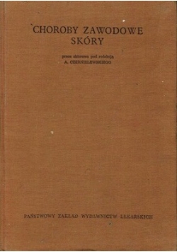 Choroby zawodowe skóry