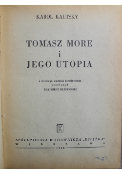 Tomasz More i jego utopia 1948 r