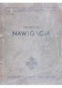 Podręcznik nawigacja , 1950 r.
