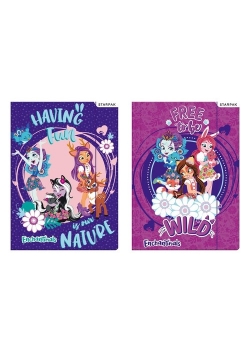Teczka z gumką A4 Enchantimals 10 sztuk mix