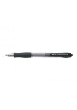 Długopis Super Grip czarny (12szt) PILOT