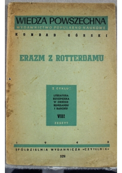 Erazm Z Roterdamu 1948 r.