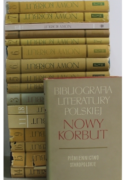 Bibliografia literatury Polskiej Nowy Korbut 17 Tomów