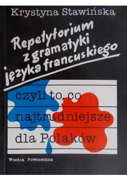 Repetytorium z gramatyki języka francuskiego
